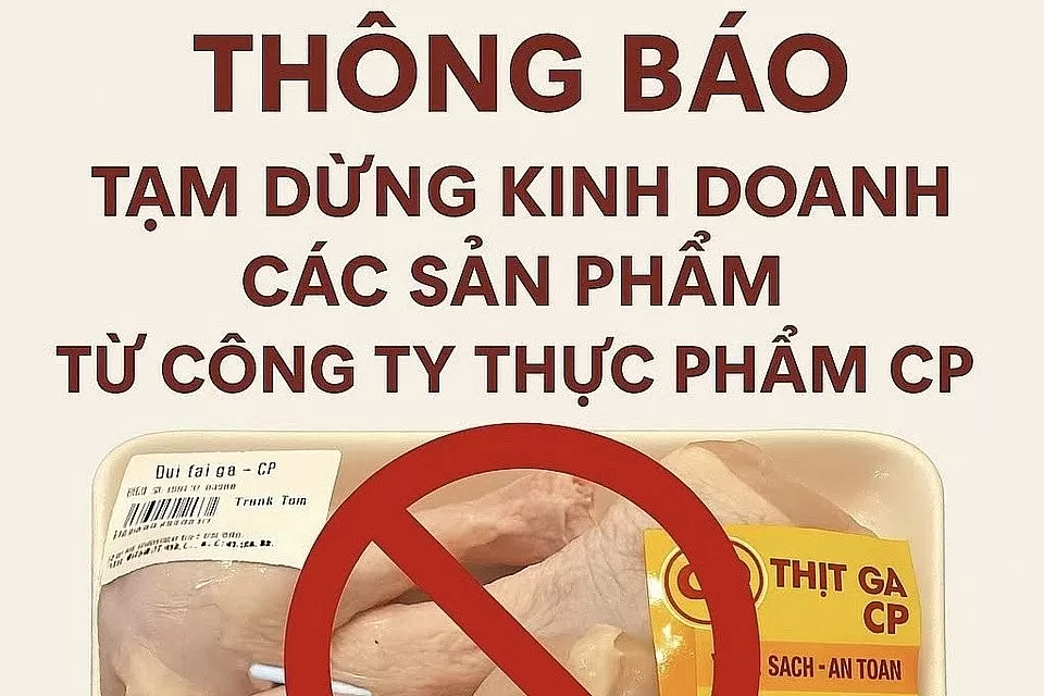Một số đơn vị phân phối thông báo tạm dừng tiêu thụ sản phẩm