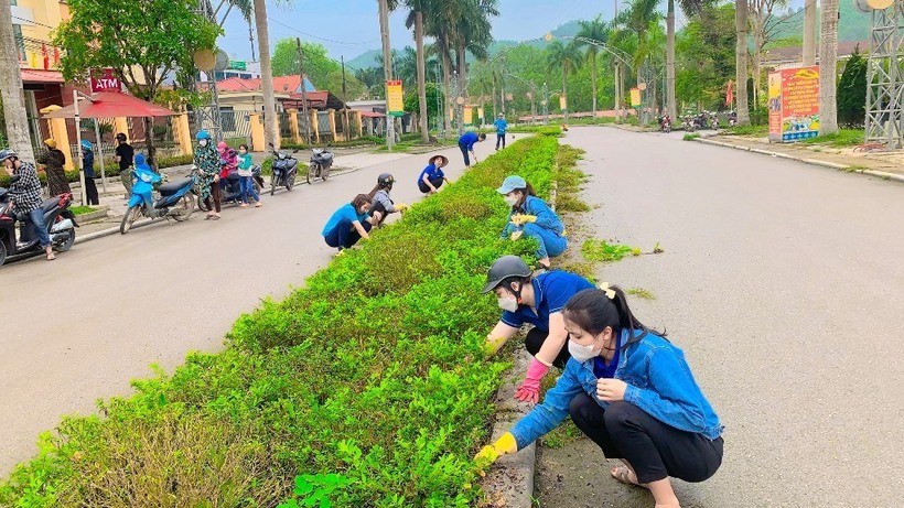 Đến nay, số lượng xã đạt chuẩn NTM của tỉnh Thanh Hóa thuộc top đầu cả nước. Ảnh: Xuân Nghĩa
