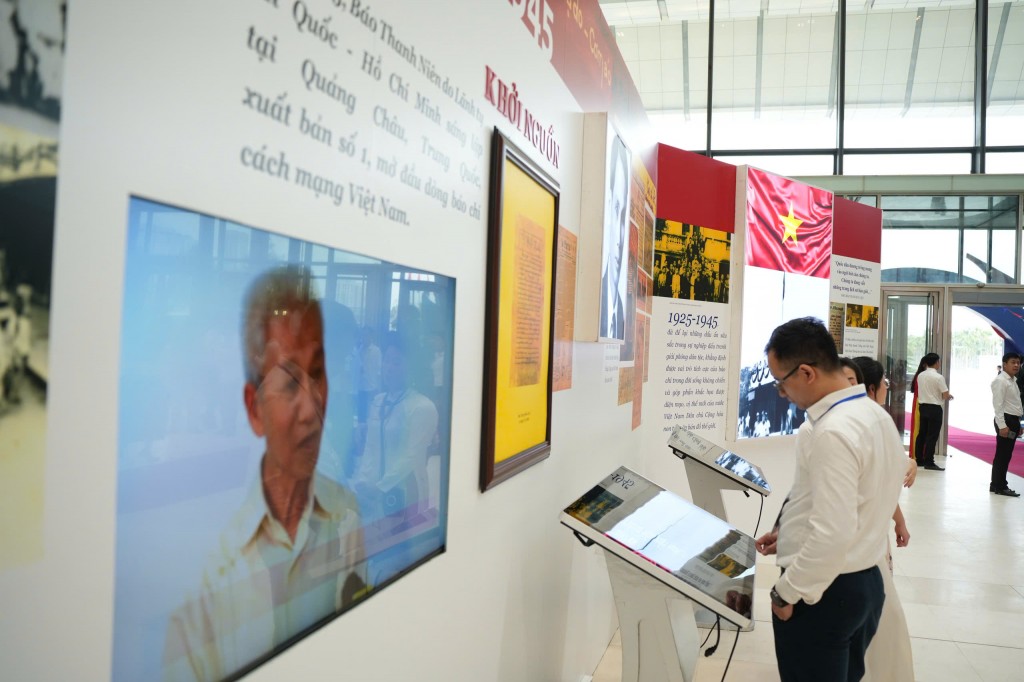 Ấn tượng những gian hàng trưng bày tại Hội Báo toàn quốc 2025