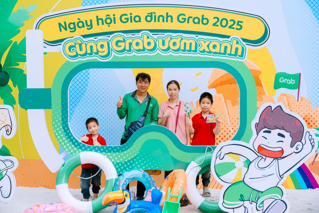 Grab tổ chức chuỗi sự kiện gia đình thường niên dành cho đối tác 01