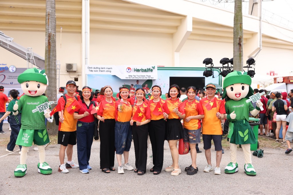 Herbalife tiếp sức hành trình thành công của Đội tuyển Bóng đá nữ quốc gia Việt Nam
