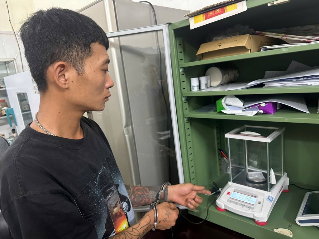 Đối tượng Lương Văn Huân và tang vật