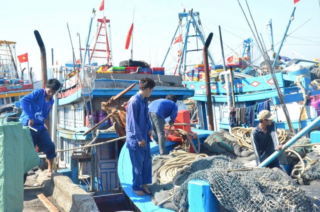 Cơ cấu tàu thuyền và nghề khai thác tại TP Đà Nẵng đã có sự chuyển biến đáng kể theo hướng giảm số lượng tàu cá ven bờ, tăng tàu khai thác ở vùng khơi, vùng lộng (Ảnh Đ.Minh) Cơ cấu tàu thuyền và nghề khai thác tại TP Đà Nẵng đã có sự chuyển biến đáng kể theo hướng giảm số lượng tàu cá ven bờ, tăng tàu khai thác ở vùng khơi, vùng lộng (Ảnh Đ.Minh)