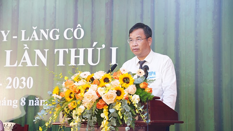 Phó Bí thư Thường trực Thành ủy Huế Phạm Đức Tiến phát biểu chỉ đạo