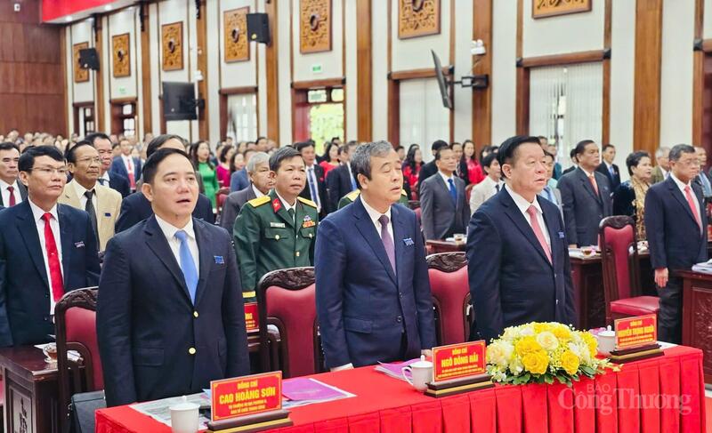 Các lãnh đạo Trung ương tham dự Đại hội. Ảnh: Hiền Mai