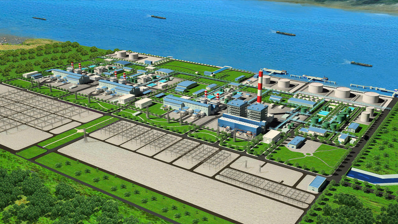 Phối cảnh Trung tâm Nhiệt điện Ô Môn