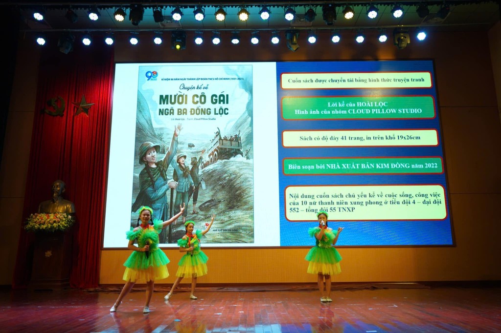 Thiếu nhi Thủ đô hân hoan tuyên truyền “Việt Nam quê hương em”