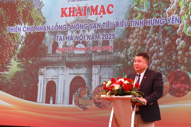 Ông Paul Le, Phó Chủ tịch Tập đoàn Central Retail Việt Nam phát biểu. Ảnh: Thanh Vân