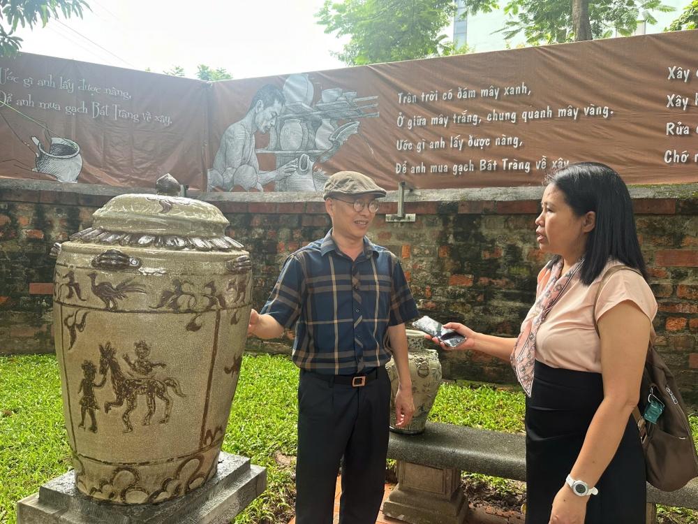 Cơ hội cho công chúng Thủ đô chiêm ngưỡng tinh hoa làng gốm Bát Tràng