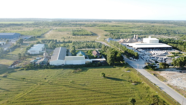 Cụm công nghiệp Gio Linh. Ảnh: Khai Tâm