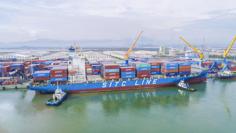 Kim ngạch xuất nhập khẩu TP. Đà Nẵng giai đoạn 2021 - 2025 (gồm TP. Đà Nẵng cũ và tỉnh Quảng Nam cũ) ước đạt 41 tỷ USD. Ảnh: Bình An