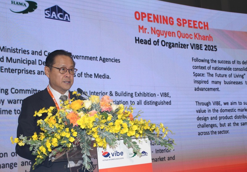 Ông Nguyễn Quốc Khanh, Trương Ban tổ chức VIBE 2025. Ảnh: Minh Khuê.