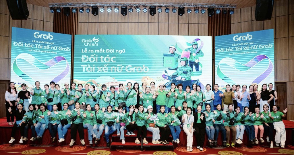Ra mắt đội ngũ Đối tác Tài xế nữ Grab tại Đà Nẵng