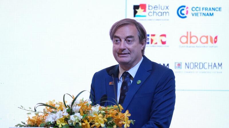 Ông Bruno Jaspaert, Chủ tịch Hiệp hội Doanh nghiệp châu Âu tại Việt Nam (EuroCham)