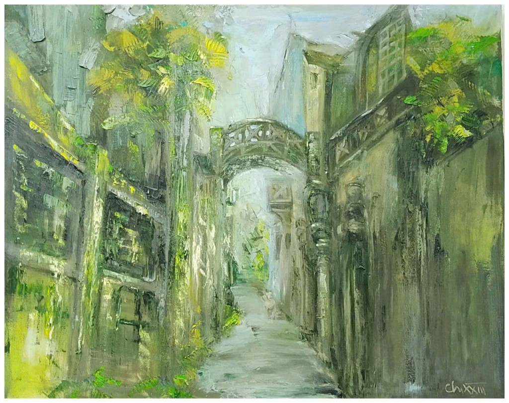 Tác phẩm trưng bày tại triển lãm