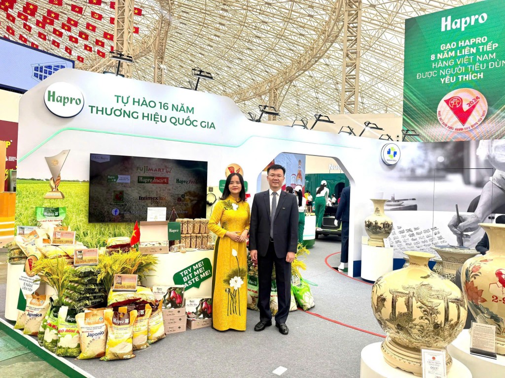 Hapro luôn định hướng phát triển doanh nghiệp và xây dựng sản phẩm theo các giá trị cốt lõi của Thương hiệu quốc gia