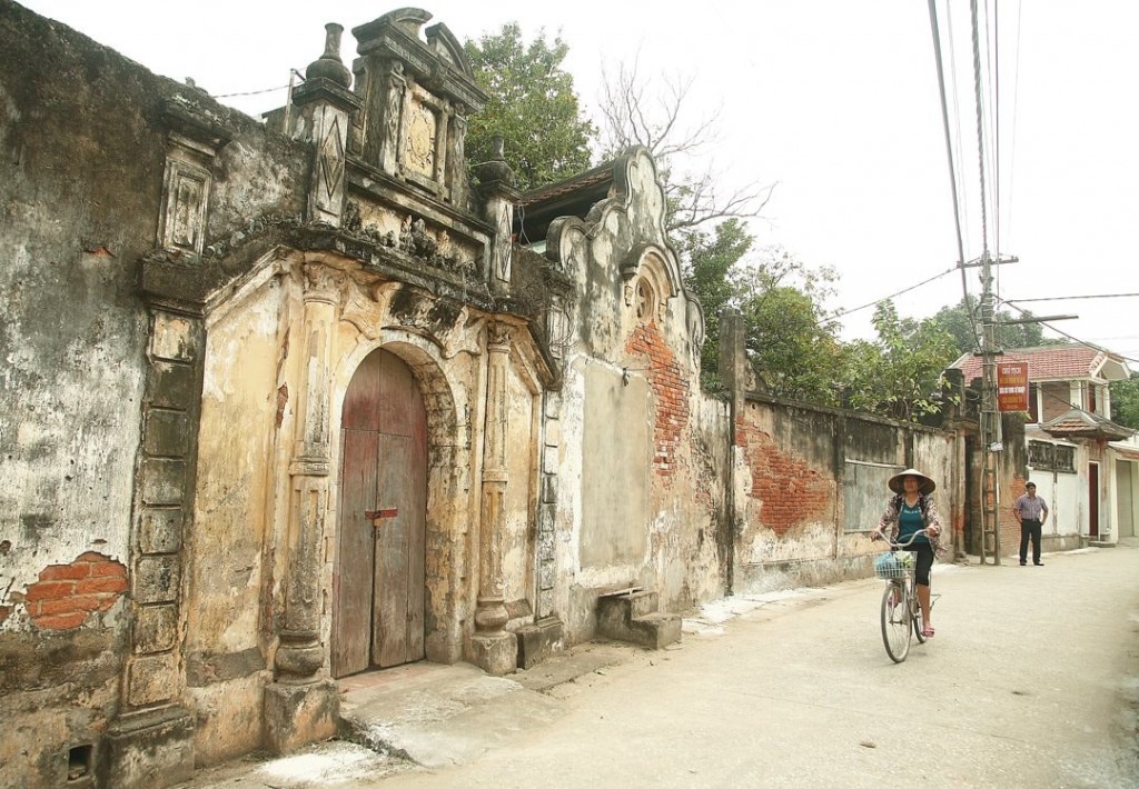 Một góc làng Cựu