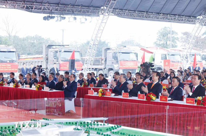 Xây dựng Bảo tàng Đảng Cộng sản Việt Nam là sự kiện có ý nghĩa đặc biệt quan trọng. Ảnh: TTXVN