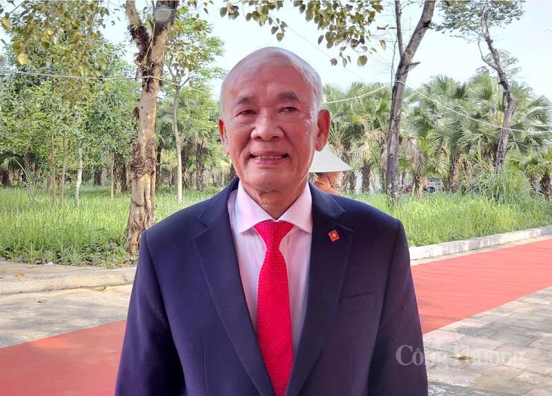 Ông Trịnh Quốc Đạt, Chủ tịch Hiệp hội Làng nghề Việt Nam. Ảnh: Nguyễn Hạnh