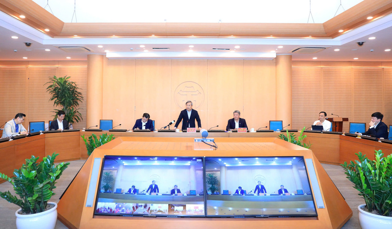 Quang cảnh cuộc họp. Ảnh: HN