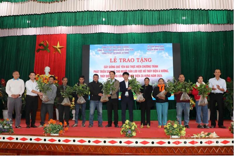 TP. Đà Nẵng sẽ nhân rộng các mô hình tạo sinh kế hiệu quả, bền vững cho người dân quanh lưu vực các hồ thủy điện