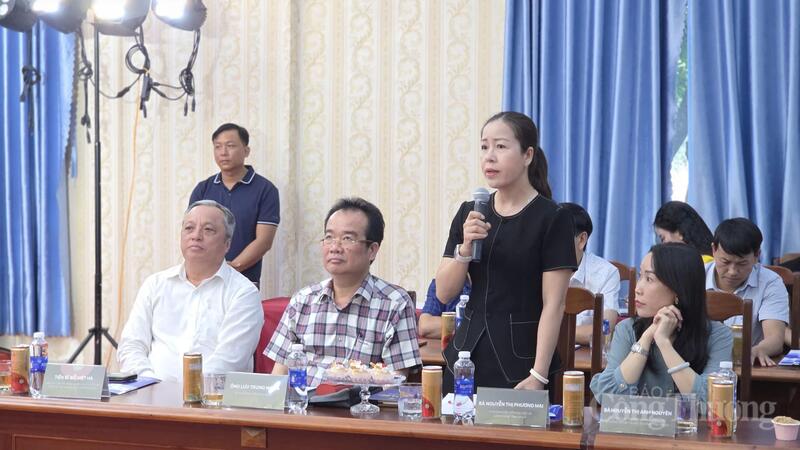 Lãnh đạo Chi cục Kiểm lâm tỉnh Gia Lai chia sẻ tại sự kiện.