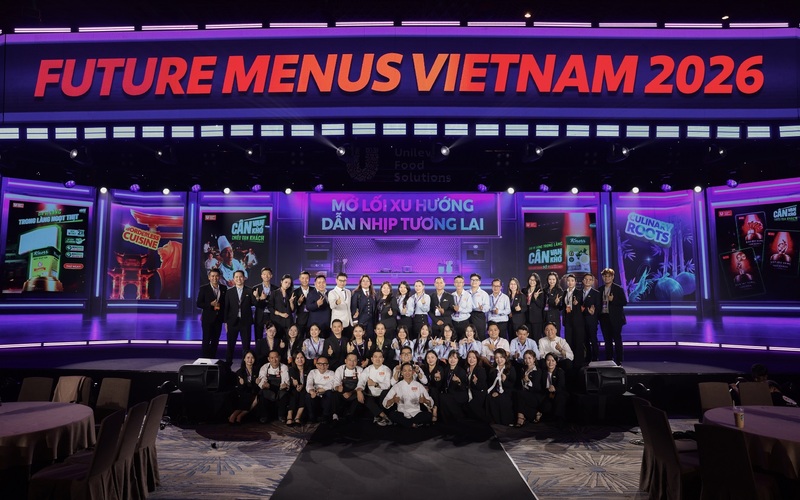 Future Menus 2026 thu hút đông đảo cộng đồng doanh nghiệp F&B, giới đầu bếp và chuyên gia.