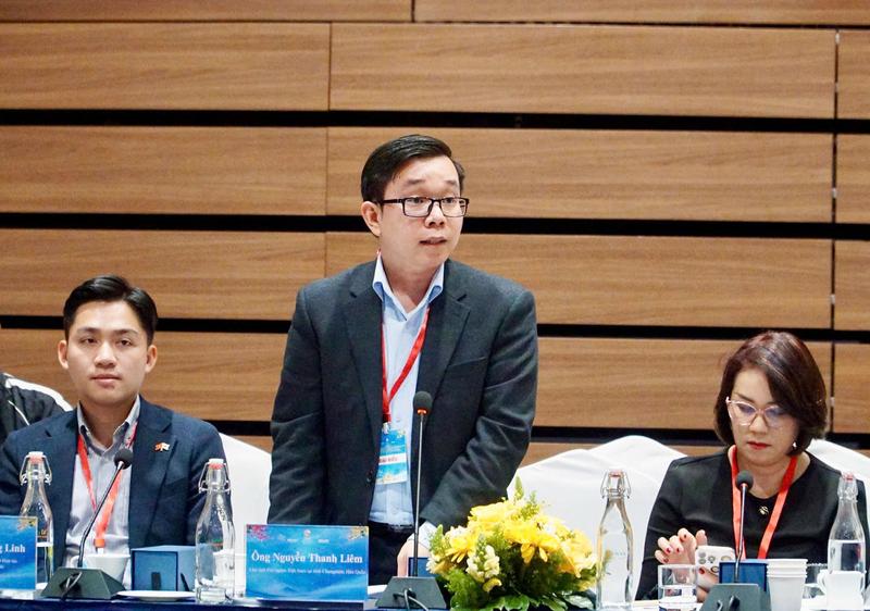 TS. Nguyễn Thanh Liêm, nghiên cứu viên cao cấp tại Viện Nghiên cứu kinh tế Kimhakmin E-roun, Phó Chủ tịch Tổng hội người Việt Nam tại Hàn Quốc, Chủ tịch Hội người Việt Nam tại tỉnh Chungnam. Ảnh: NVCC
