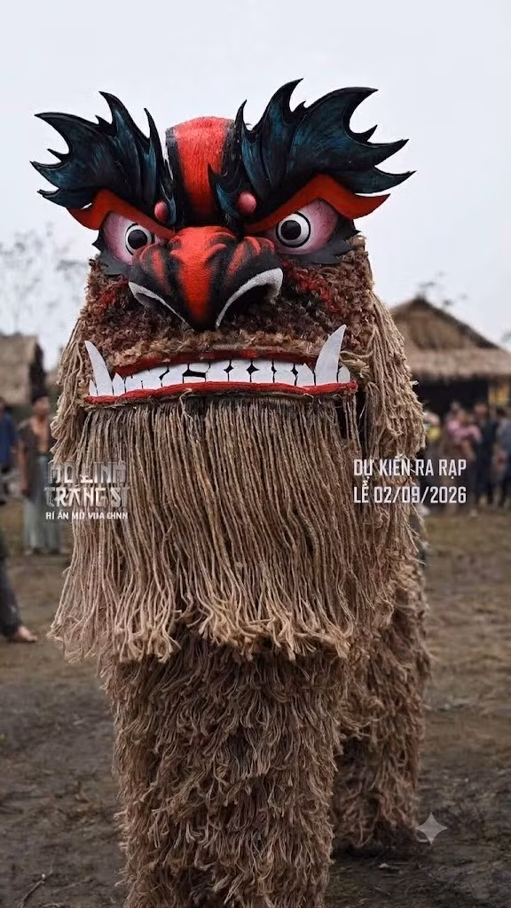Phim 'Hộ linh tráng sĩ' chọn sư tử làng Búng làm chất liệu văn hóa cộng đồng. su-tu-lang-bung-2.jpg