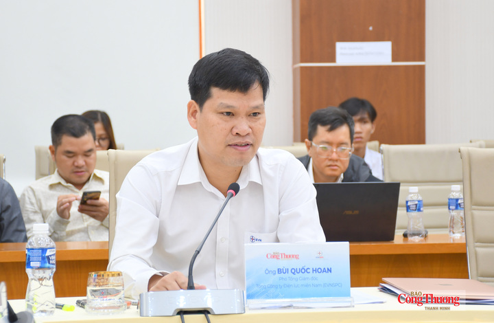 Ông Bùi Quốc Hoan, Phó Tổng giám đốc EVNSPC.