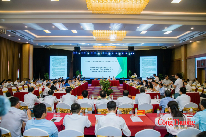 Hội nghị sơ kết, đánh giá kết quả triển khai thực hiện cơ chế, chính sách của Trung ương và công bố Quy hoạch chung đô thị Buôn Ma Thuột đến năm 2050.